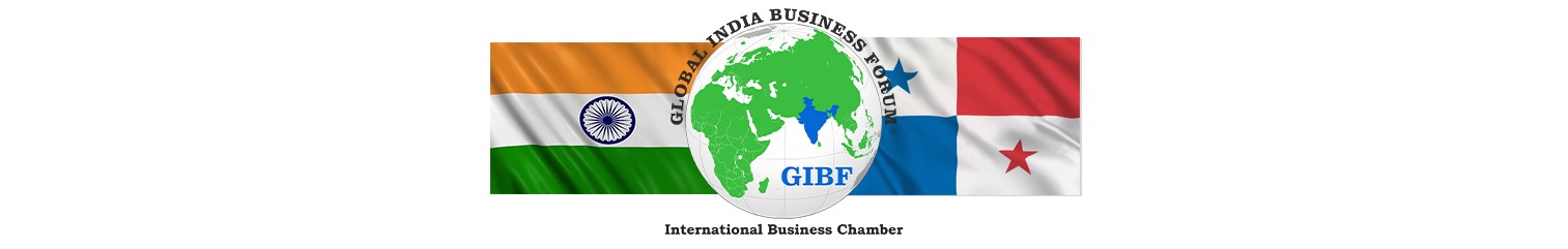 India  Panama Business and Cultural Council and GIBF logo 